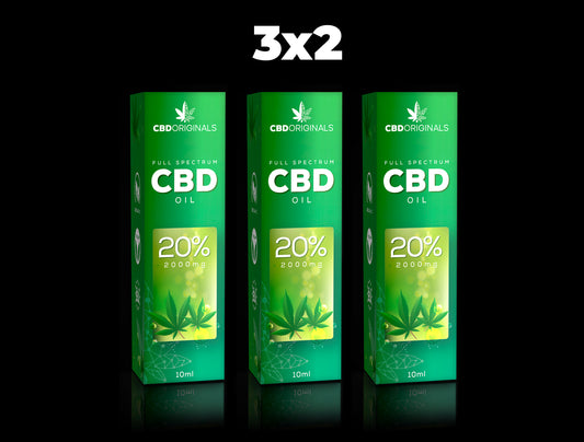 CBD Oil Full Spectrum 20% 3x2