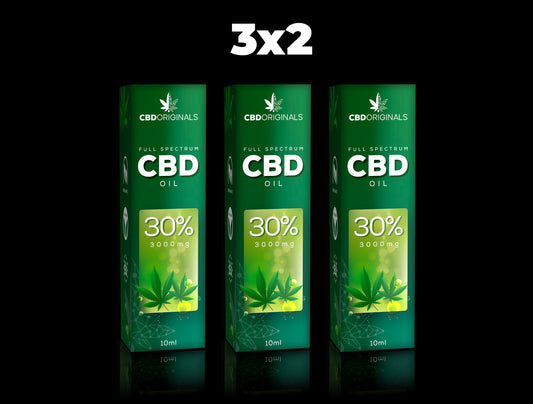 CBD Oil Full Spectrum 30% 3x2